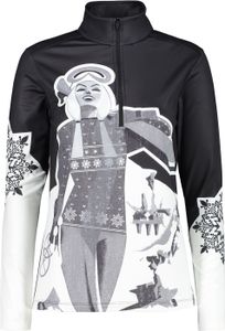 Cmp Woman Sweat 37Zh Nero-Bianco 36