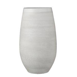 Mica Decorations Douro Vase - H50 x Ø29 cm - Terrakotta - Off-White