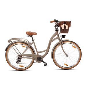 Goetze Citybike Mood 28 Zoll 7 Gang Tiefeinsteiger Retro Damenfahrrad mit Korb Goetze Citybike Mood 28 Zoll 7 Gang Tiefeinsteiger Retro Damenfahrrad mit Korb