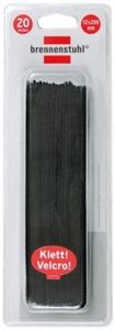 Brennenstuhl Klett-Kabelbinder schwarz 12mm  x  200mm, 1164320