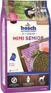 bosch HPC Mini Senior | Hundetrockenfutter für ältere Hunde kleiner Rassen (bis 15 kg) | 1 x 1 kg