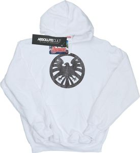Marvel - "Agents of SHIELD" Kapuzenpullover für Herren BI2418 (4XL) (Weiß) Marvel - "Agents of SHIELD" Kapuzenpullover für Herren BI2418 (4XL) (Weiß)