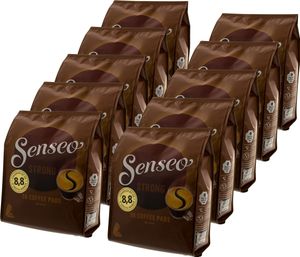 Senseo Kaffeepads Kräftig / Strong, Intensiver und Vollmundiger Geschmack, Kaffee, 360 Pads