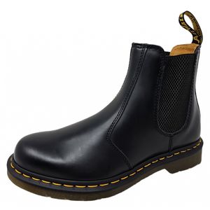 Dr. Martens 2976 Z Smooth Black Chelsea Boots Unisex Leder schwarz 22227001, Schuhgröße:EUR 44