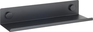 WENKO Metall  Küchenregal Jet M in Schwarz 40 x 7,5 x 12 cm
