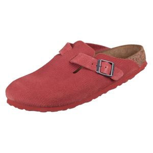 Birkenstock - Boston - rot, Größe:40, Farbe:corduroy sienna red 11641