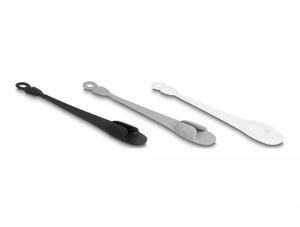 Kabelhalter mit Schlaufe, selbstklebend, Set 3 Stück