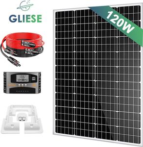 Gliese 120W karavan set solární systém kompletní balení solární panel 12V solární modul camping