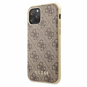 Guess 4G Hard Case Charms iPhone 11 Pro 5,8“ braun