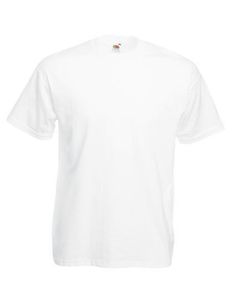 Valueweight Herren T-Shirt - Farbe: White - Größe: XXL