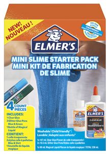 ELMER'S Slime Set "Mini Slime Starter Pack" 4-teilig