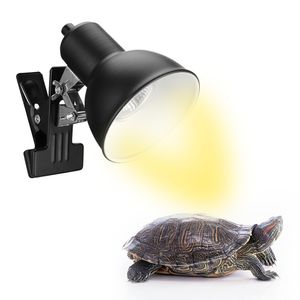 75W Reptilien Wärmelampe Schildkroete Terrarium Heizlicht mit Lampenhalter fuer Reptilien Eidechse AquariumTerrarium