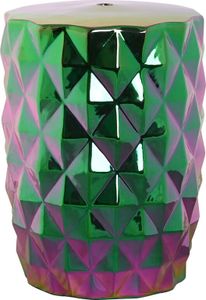 Beistelltisch Home ESPRIT Bunt Porzellan 33 x 33 x 45 cm