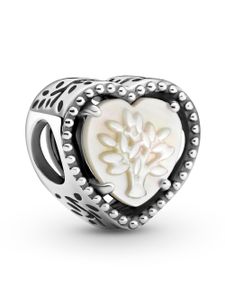 Pandora Moments Charm 799413C01 Openwork Heart And Family Tree Silber 925 Perlmutt