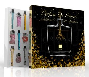 Adventskalender Parfum  France by Jean-Pierre Sand Paris für Damen Modell 2023 Edition Luxury Black