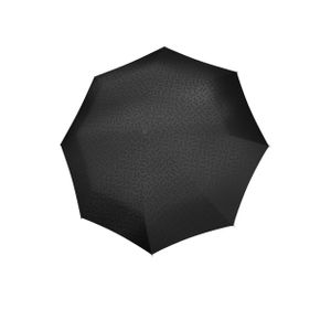 reisenthel umbrella pocket duomatic, Regenschirm, Knirps, Regen Schirm, Taschenschirm, Polyestergewebe, Signature Black Hotprint, RR7058