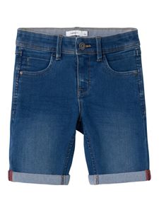 Spodenki jeansowe slim fit, krótkie spodnie jeansowe, spodnie z 5 kieszeniami |