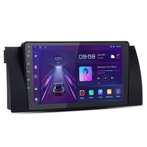 2+32G Android Auto Autoradio Für BMW X5 E53 mit Carplay GPS BT WIFI 9''Navi SWC RDS 4kern