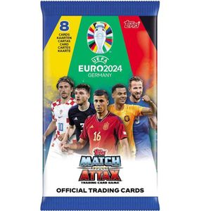 Euro 2024 Topps Cards vrecko 1 kus Mix.