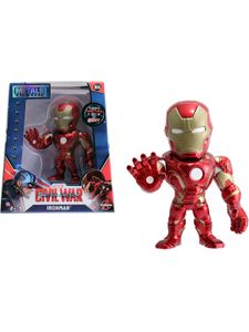 Jada Marvel 4 Iron Man Metallfigur