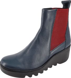 Fly London Keilstiefeletten Damen 31373437333034 Blau 38 EU