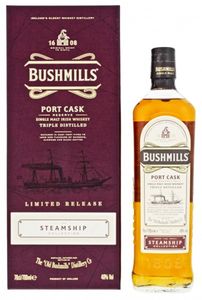 Bushmills Port Cask Steamship Collection Single Malt Irish Whiskey 0,7l, alc. 40 Vol.-%