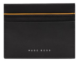 HUGO BOSS Gear Card Holder Black Yellow