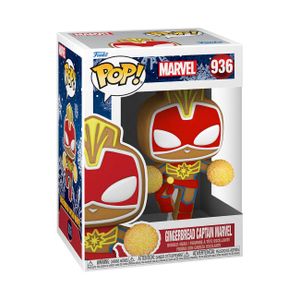 Marvel - Gingerbread Lebkuchen Captain Marvel 936 - Funko Pop! - Vinyl Figur