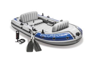 Intex 68324NP- Boot Schlauchboot Excursion 4 Set