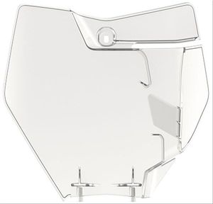 POLISPORT Nummerntafel vorne transparent passend für KTM SX/SX-F125
