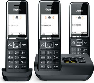 Gigaset COMFORT 550A trio schwarz/chrom