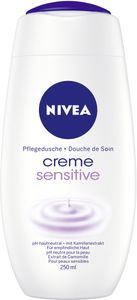NIVEA Cremedusche sensitive 250 ml Flasche mit Kamillenextralt