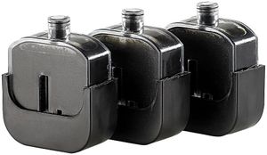 3 EASY-REFILL Nachfülltanks für Canon PG-545 + PG-545 XL black Patronen - passend für unseren EASY-REFILL Befülladapter für Canon PG-545 + Canon PG-545 XL - für 3 Befüllungen Ihrer Patrone