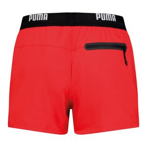 Puma Swim Men Logo Short Length Swi Red Red M