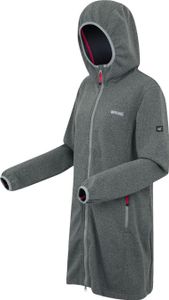 Regatta Bloomfield Fleecejacke für Damen mit verschließbaren Taschen und einer Kapuze, Farbe:Cloudy Grey, Größe:50