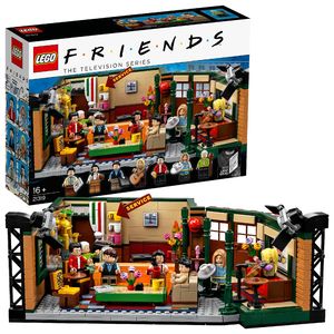 LEGO 21319 Ideas FRIENDS "Central Perk" Café für Erwachsene und Fans der Kultserie, Konstruktionsspielzeug mit 7 Minifiguren, Set zum 25. Jubiläum