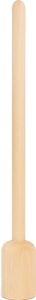 KERAZO Krautstampfer 60x5,8 cm für Sauerkraut im Gärtopf, Kartoffel - Stampfer für Kartoffeln, Gemüse, Obst, antibakteriell, kratzfrei, natürliches unbehandeltes Holz: Buche