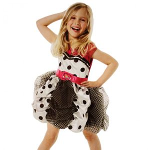 Mädchenkostüm Hannah Montana Kleid 5-6 Jahre Disney Puffball Dress