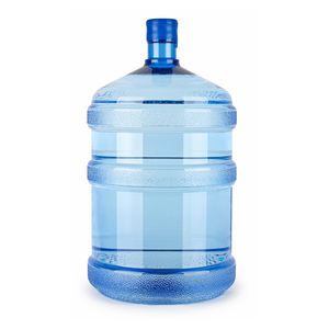 mutto Wasserflasche Wasserbehälter für 19 Liter, Wiederverwendbare Wassergallone Leerflasche, Mineralwasserflasche mit 2x Deckel inklusive