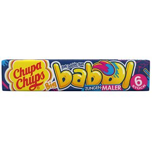 Chupa Chups Big Babol Zungenmaler Geschmack Kaugummiwürfel 27g