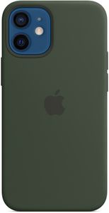 iPhone 12 mini Silicone Case with MagSafe Green/ SK