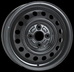 Alufelge Alcar Acciaio 5400 4.5X14 4X100 Et 45 Black