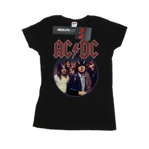 AC/DC - "Highway To Hell Circle" T-Shirt für Damen BI4541 (M) (Schwarz)