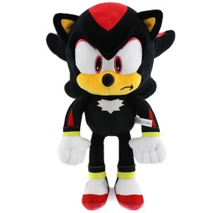 Sonic - Shadow Plüschtier 30cm Schwarze Farbe Superweiche Qualität