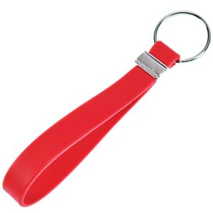 Silikon Schlüssel Band Key Tag Schlüssel Anhänger Rot