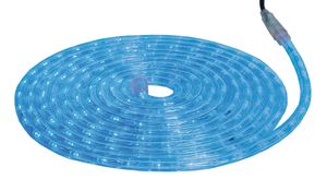 Best Season LED-Ropelight, Länge ca.6m Farbe blau, 216 LED, Kabel: schwarz, 562-03