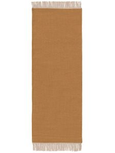 Wollteppich Läufer Liv Gelb, Maße:80 x 250 cm