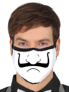 Bankräuber Mund-Nasen-Masken aus Stoff