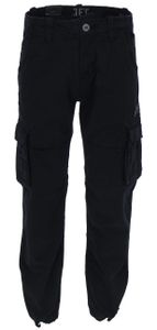 ALPHA INDUSTRIES JET PANT 101212 Herren Cargohose, Größe:W32, Farbe:03 Black