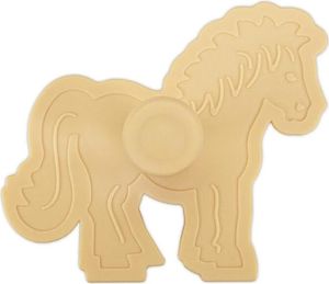 Städter Präge-Ausstecher Pferd 8,0 cm Beige